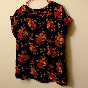 Forever 21 brand, Size: S, floral printed shirt, 100% polyester. New condition.